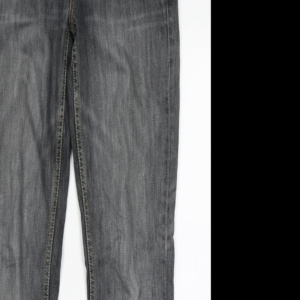 Levi's Mens Grey  Denim Straight Jeans Size 30 in L28 in