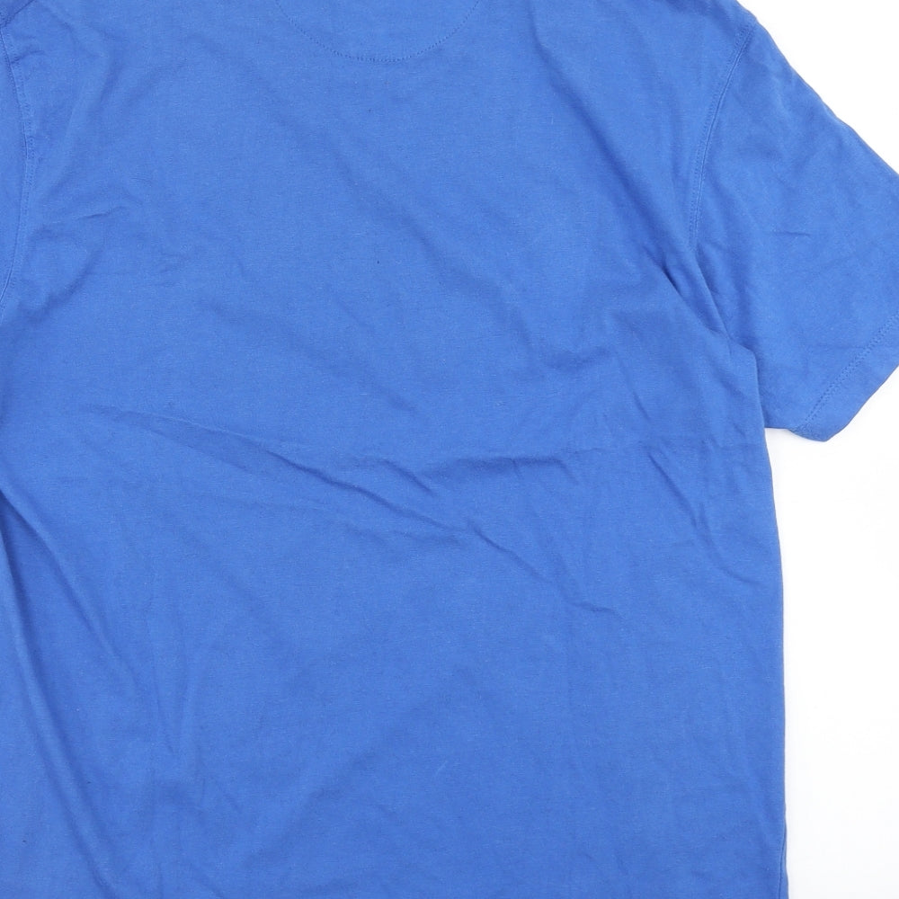 Russell Athletic Mens Blue    T-Shirt Size L