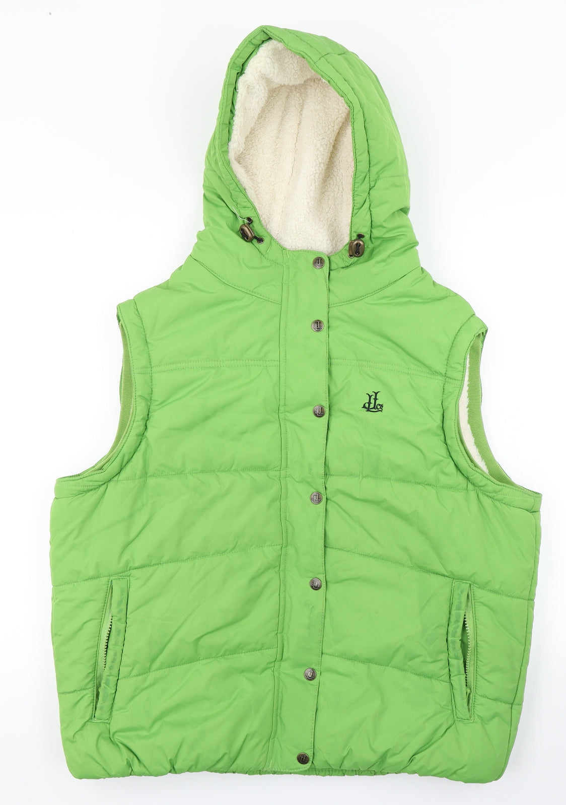 Lazy Jacks Mens Green   Gilet Coat Size XL  - Fleece lined