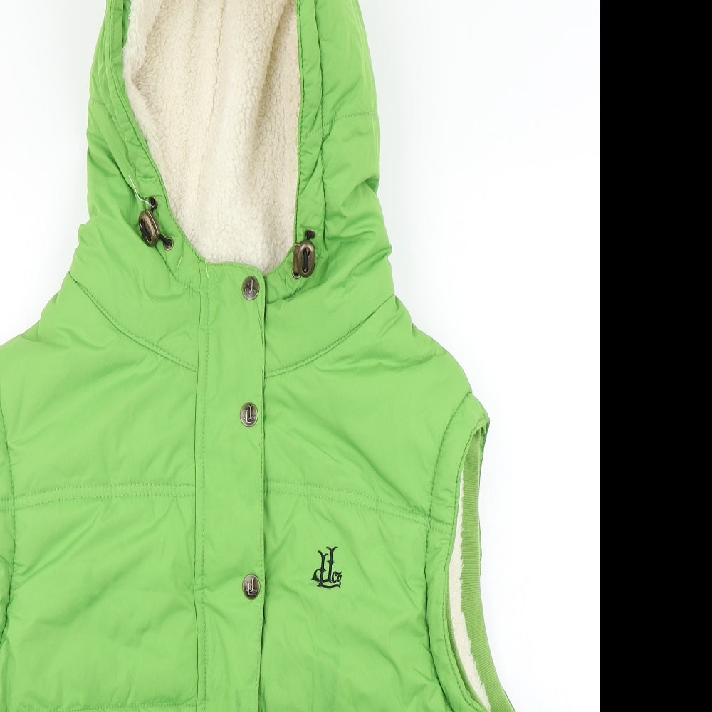 Lazy Jacks Mens Green   Gilet Coat Size XL  - Fleece lined
