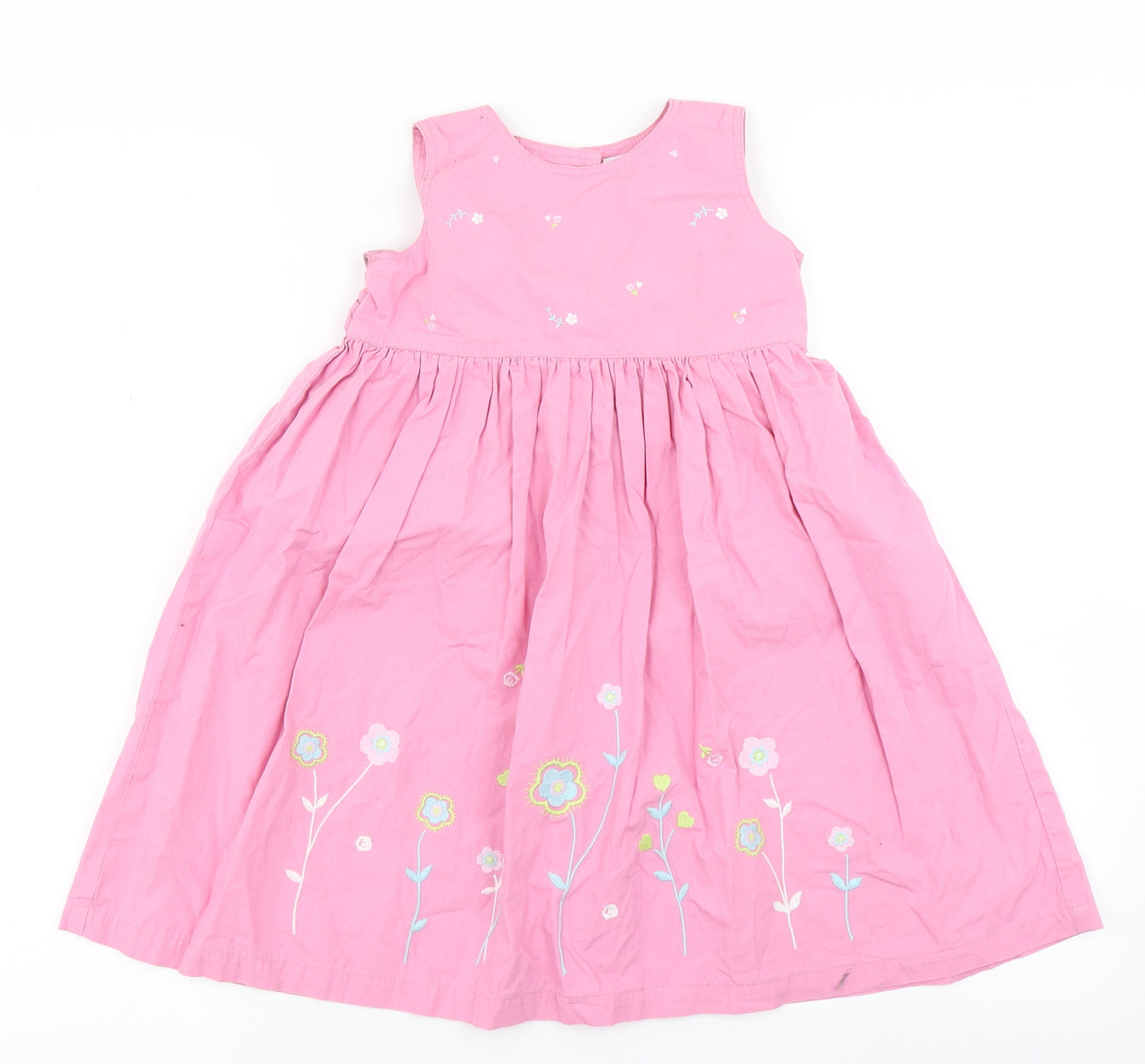 NEXT Girls Pink   Skater Dress  Size 2-3 Years