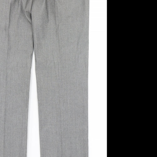 Harry Brown Mens Grey   Dress Pants Trousers Size 32 in L29 in