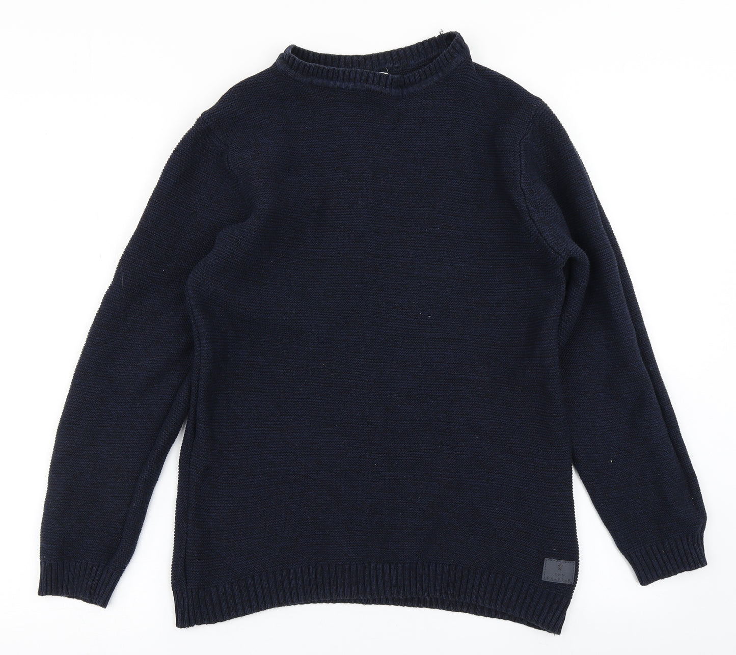 2nd Chapter Mens Blue  Knit Pullover Jumper Size S