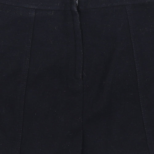 Topshop Womens Blue   A-Line Skirt Size 8
