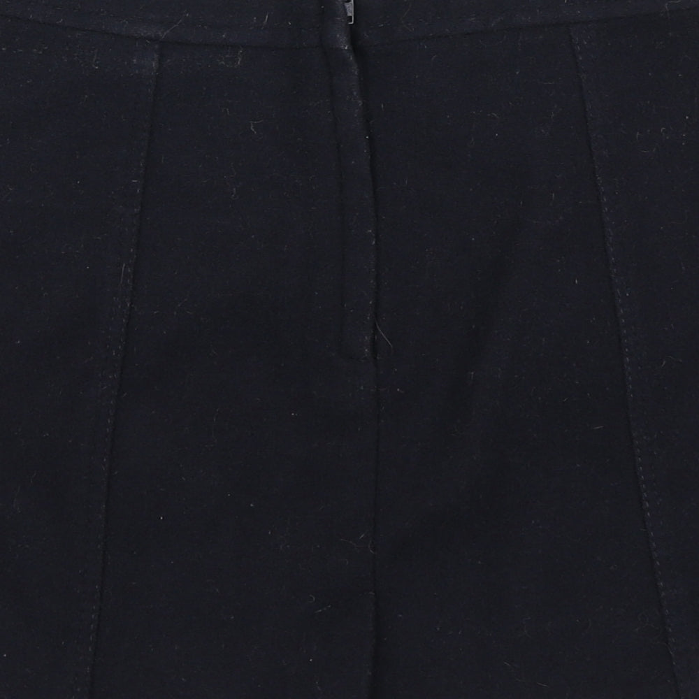 Topshop Womens Blue   A-Line Skirt Size 8