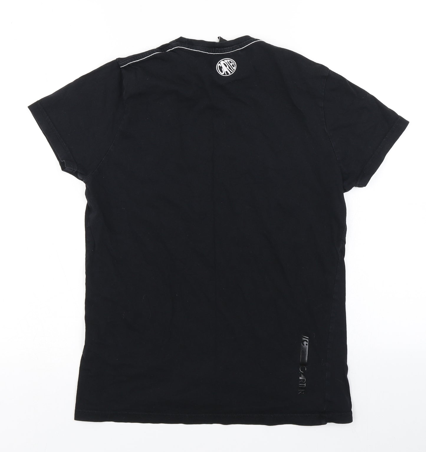 Carter Mens Black    T-Shirt Size S