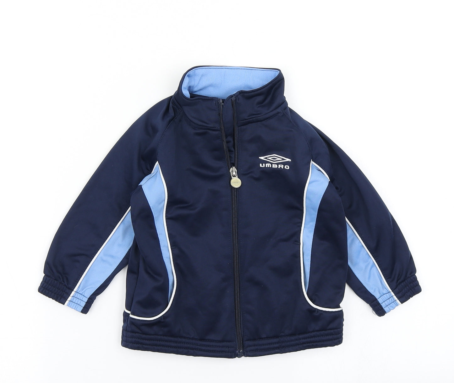Umbro Boys Blue Colourblock  Jacket  Size 12-18 Months