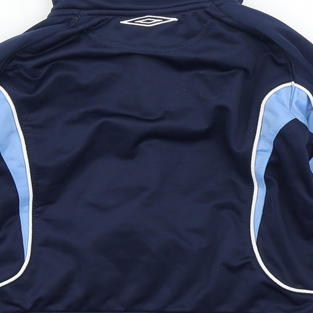 Umbro Boys Blue Colourblock  Jacket  Size 12-18 Months