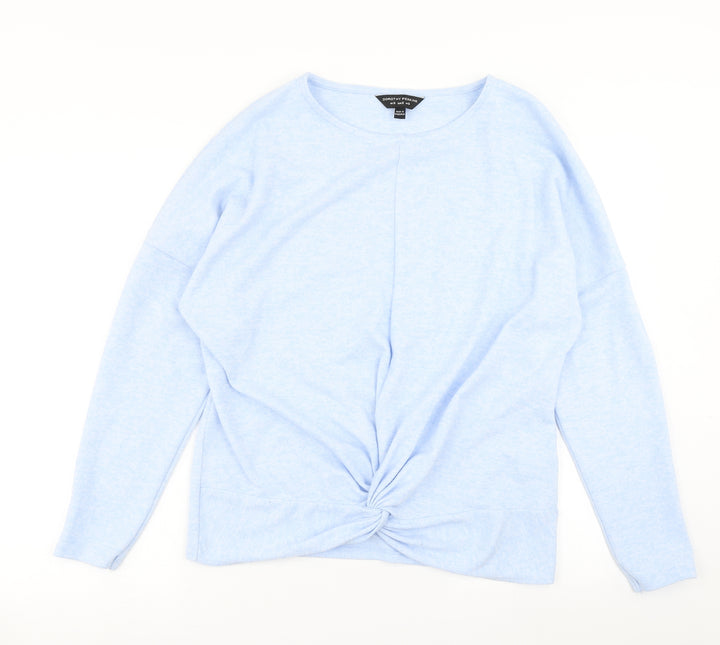 Dorothy Perkins Womens Blue  Knit Pullover Jumper Size S