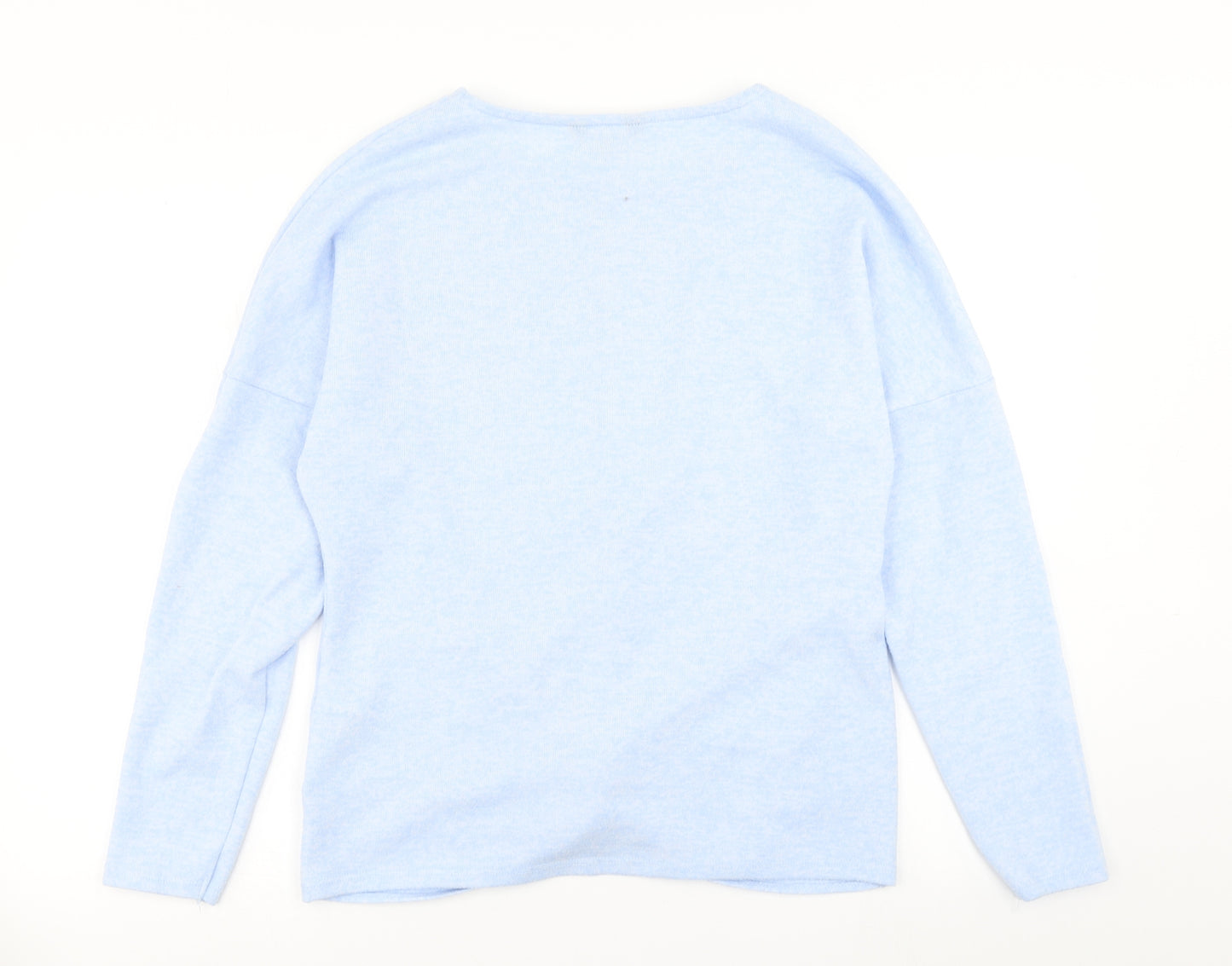 Dorothy Perkins Womens Blue  Knit Pullover Jumper Size S