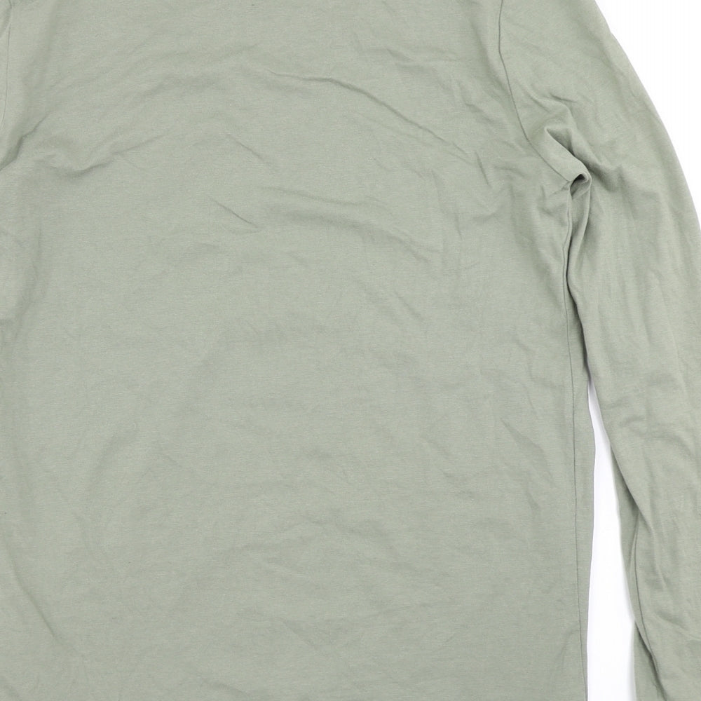 Topman Mens Green    T-Shirt Size XS