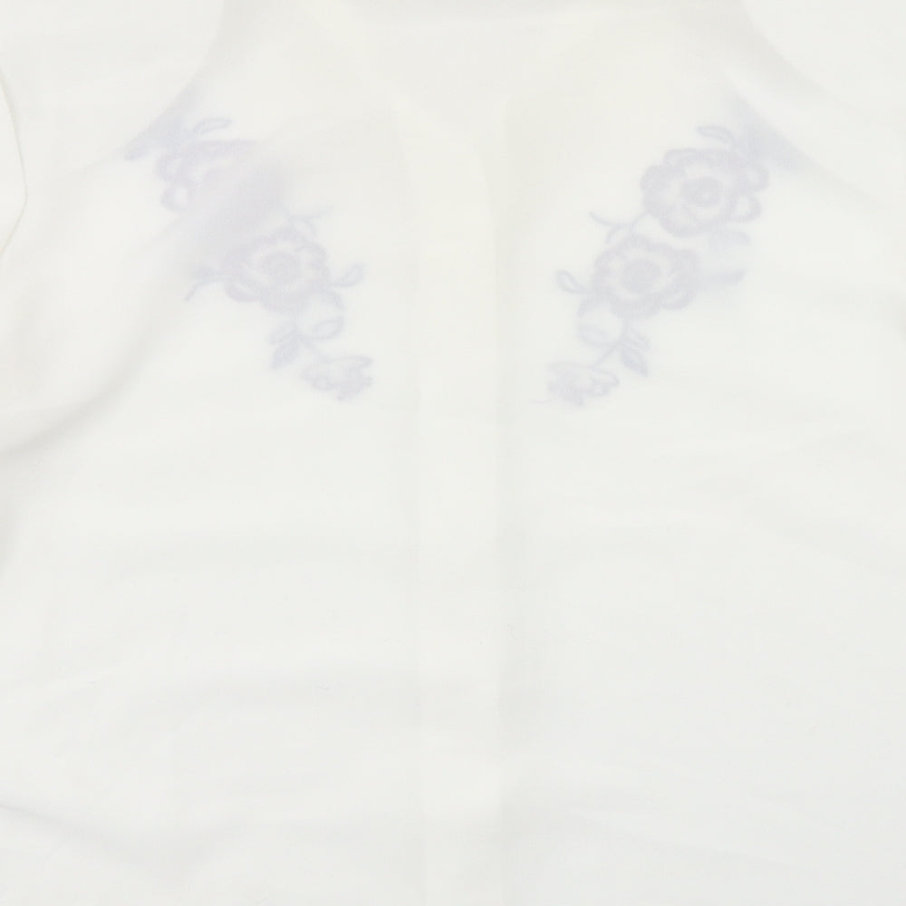 Eastex Womens White   Basic Blouse Size 16