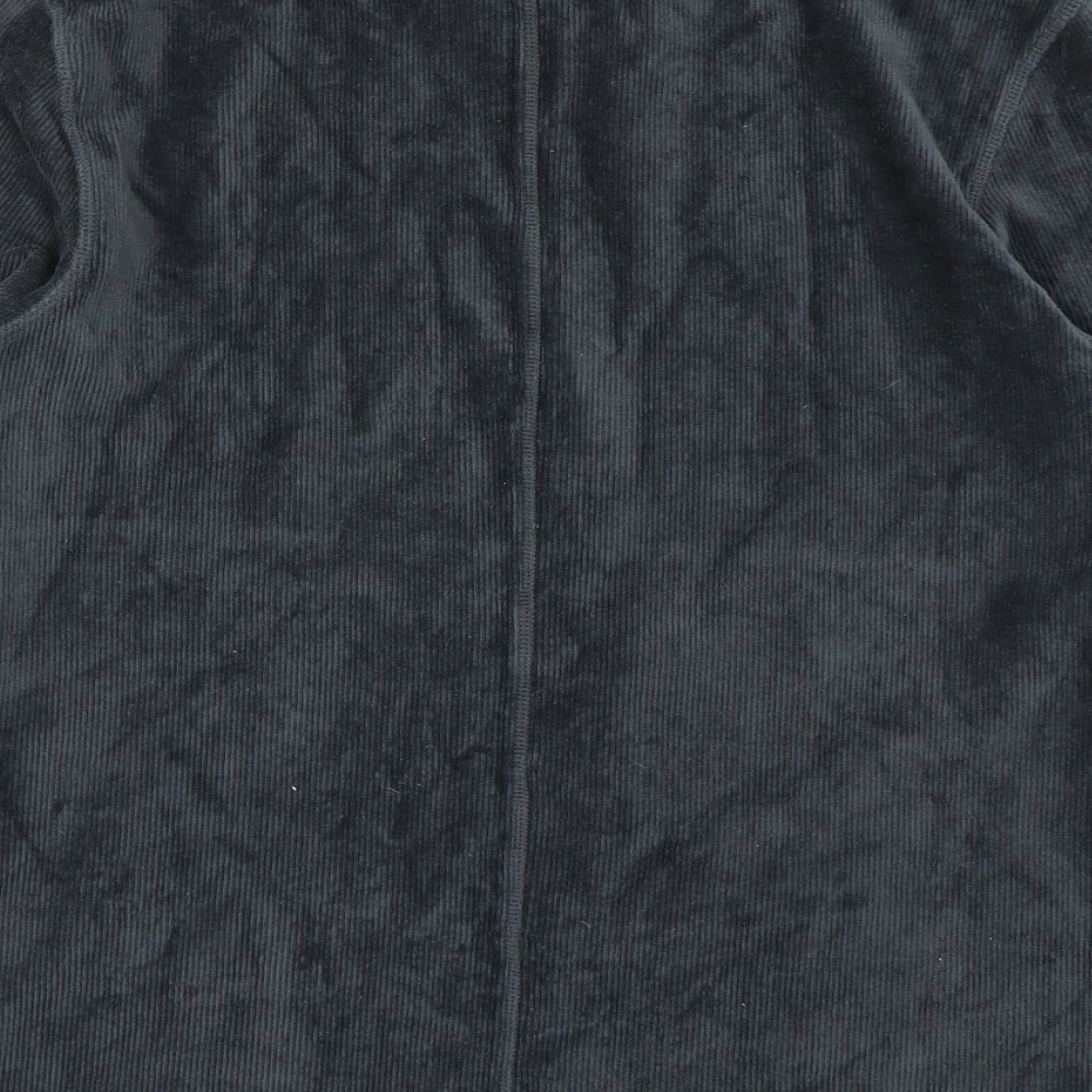 White Stuff Womens Green  Corduroy Basic T-Shirt Size 10