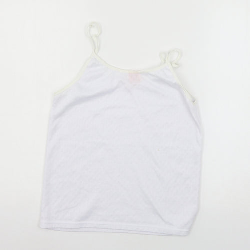 Preworn Womens White  Jersey Basic Tank Size M