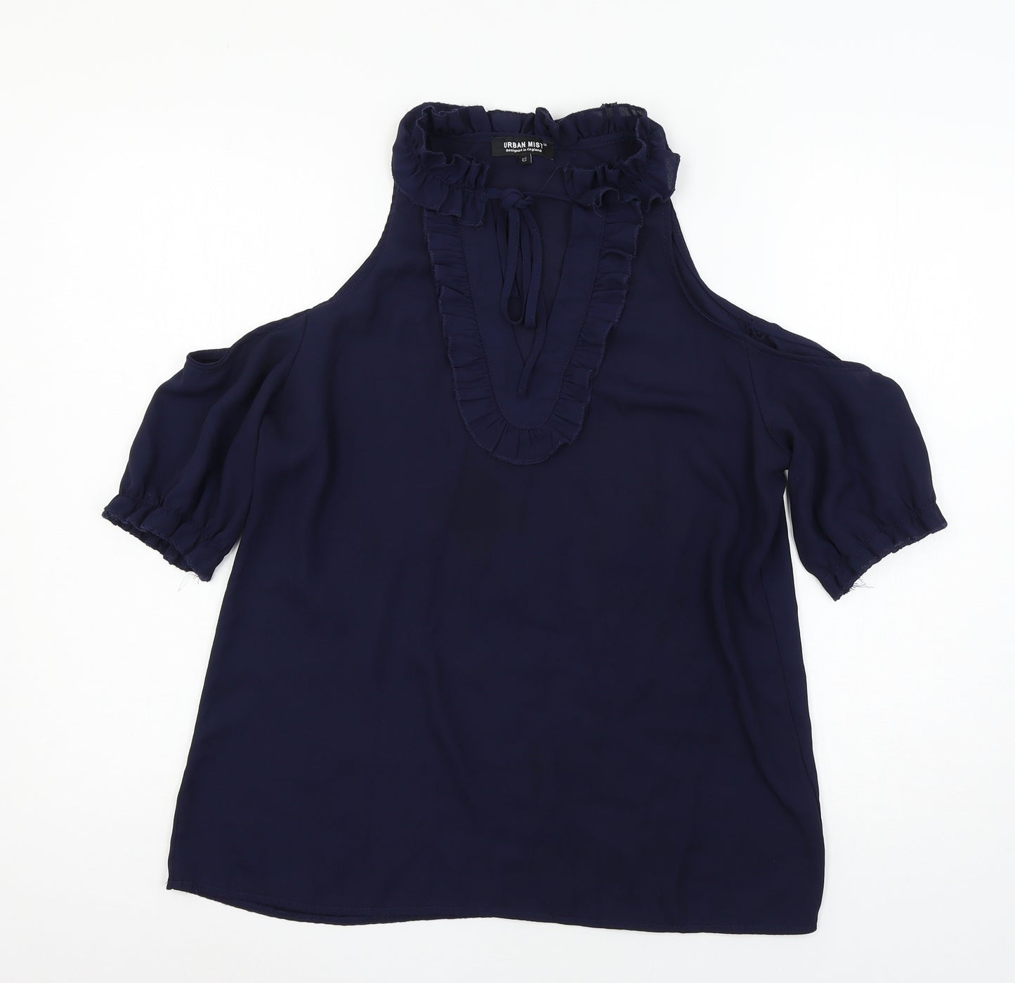 Urban Mist Womens Blue   Basic Blouse Size 10
