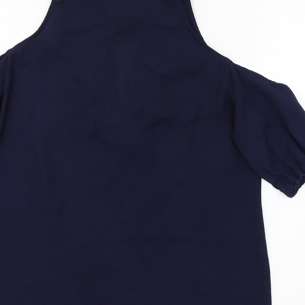 Urban Mist Womens Blue   Basic Blouse Size 10