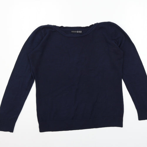 Atmosphere Womens Blue  Knit Pullover Jumper Size 16