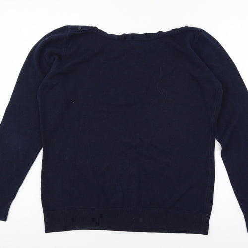 Atmosphere Womens Blue  Knit Pullover Jumper Size 16