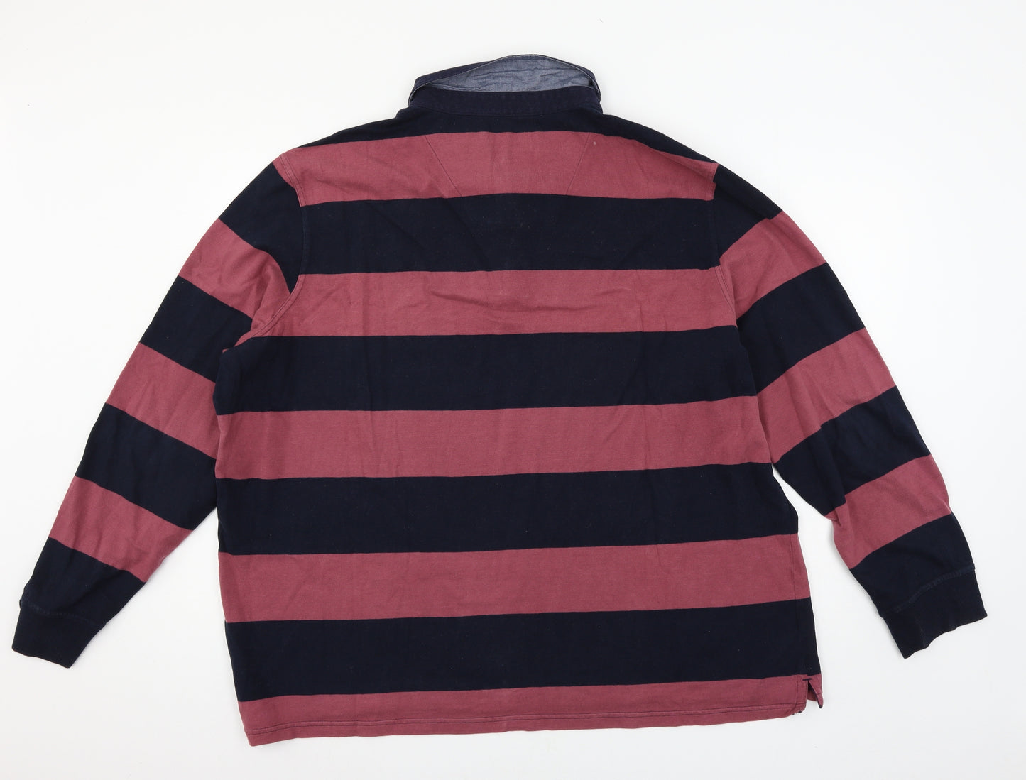TU Mens Pink  Jersey  Polo Size 2XL