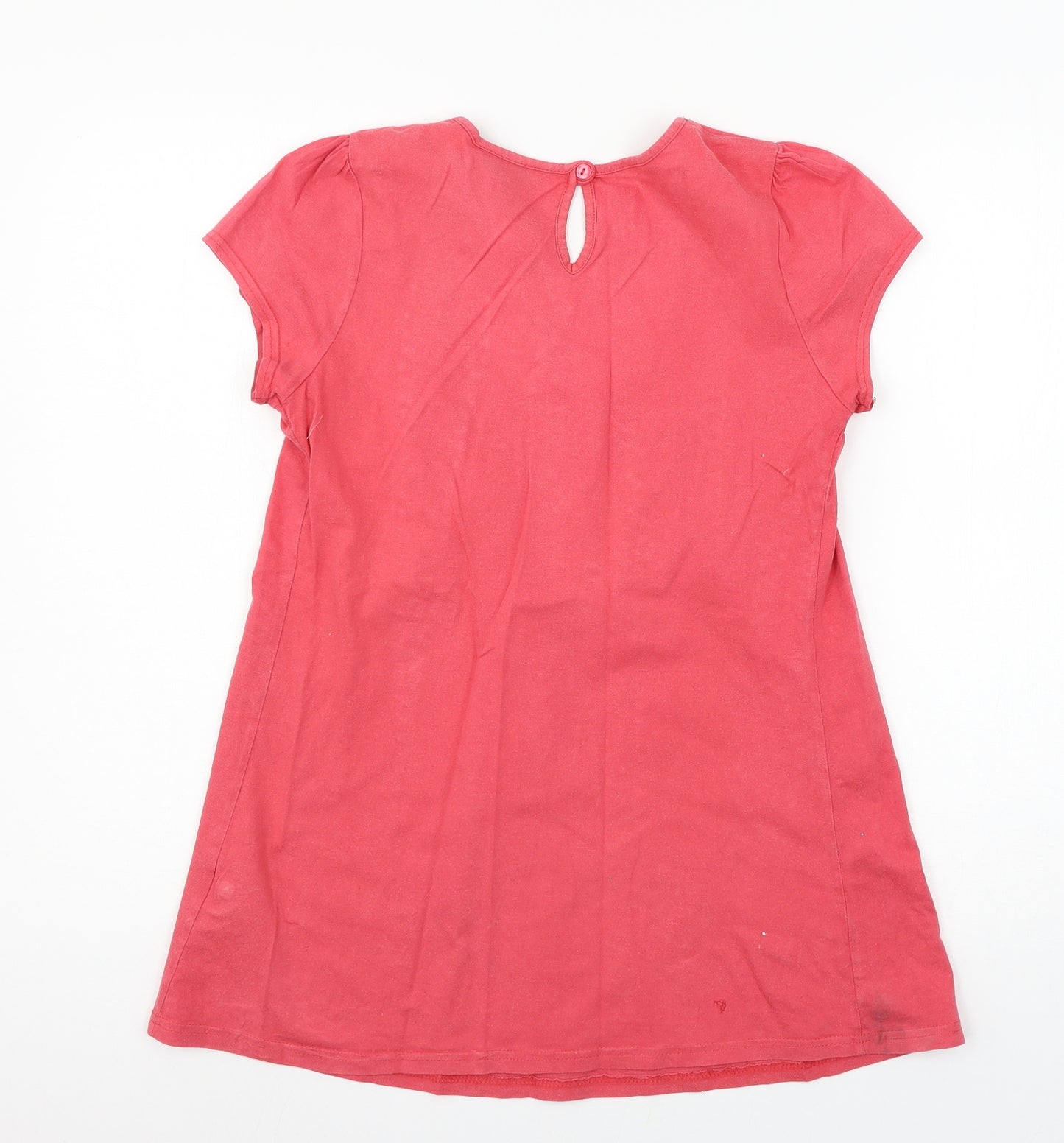 Cherokee Womens Pink  Jersey Basic T-Shirt Size 10