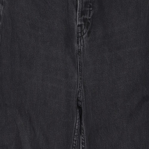 Divided Womens Grey  Denim Mom Jeans Size 8 L26 in