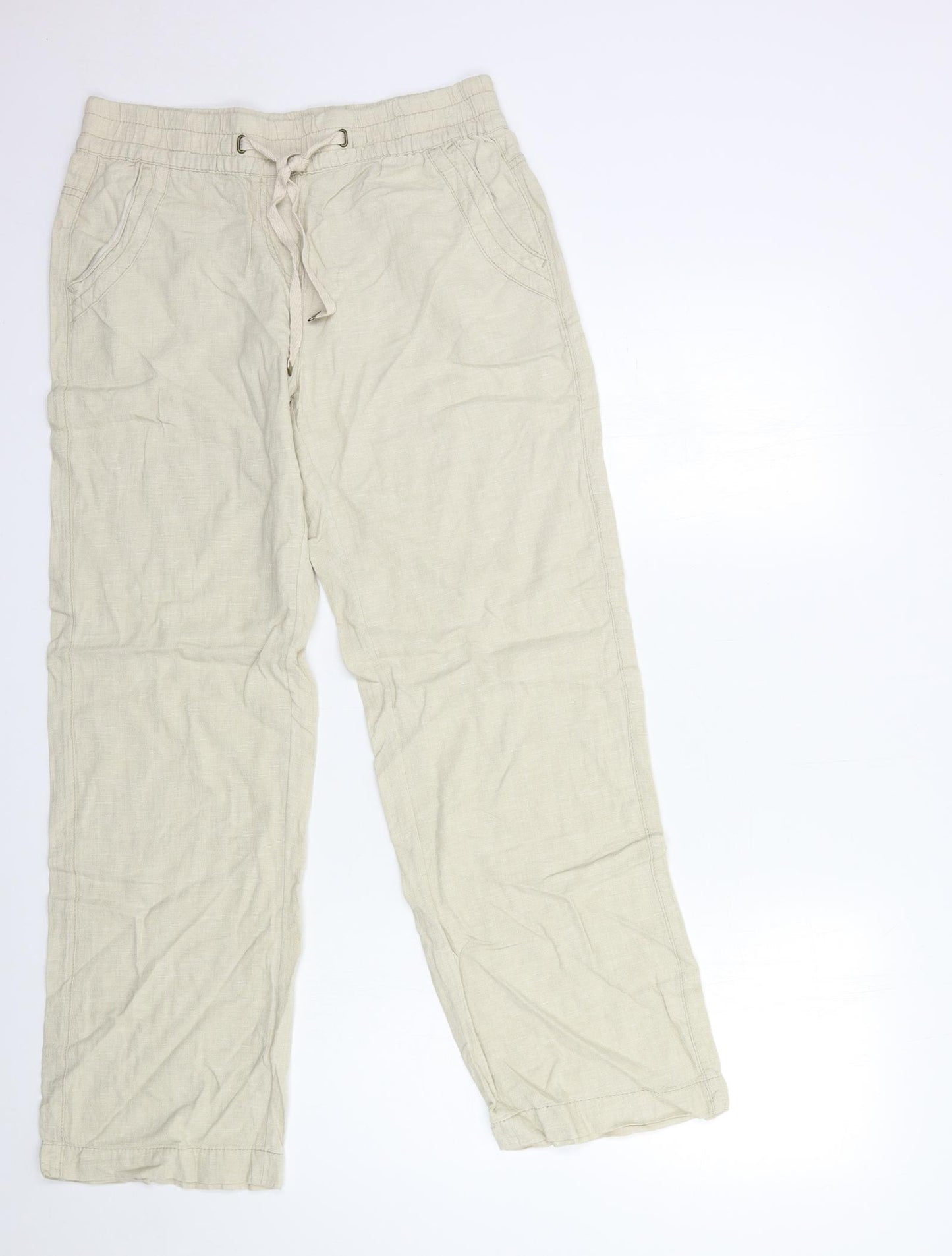 George Womens Beige   Trousers  Size 10 L28 in
