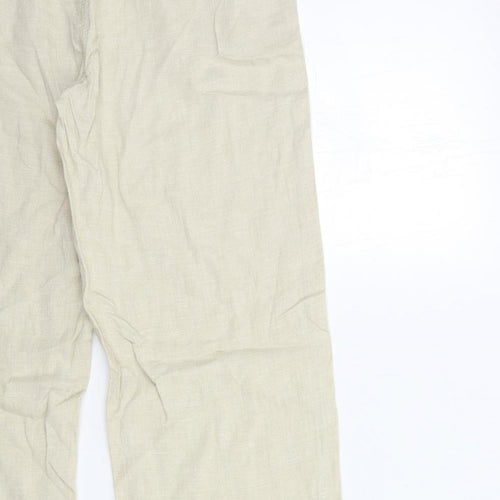 George Womens Beige   Trousers  Size 10 L28 in