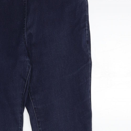 Wallis Womens Blue  Denim Skinny Jeans Size 12 L30 in
