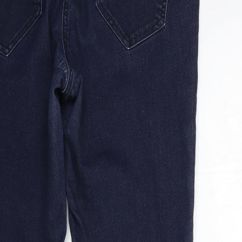 Wallis Womens Blue  Denim Skinny Jeans Size 12 L30 in