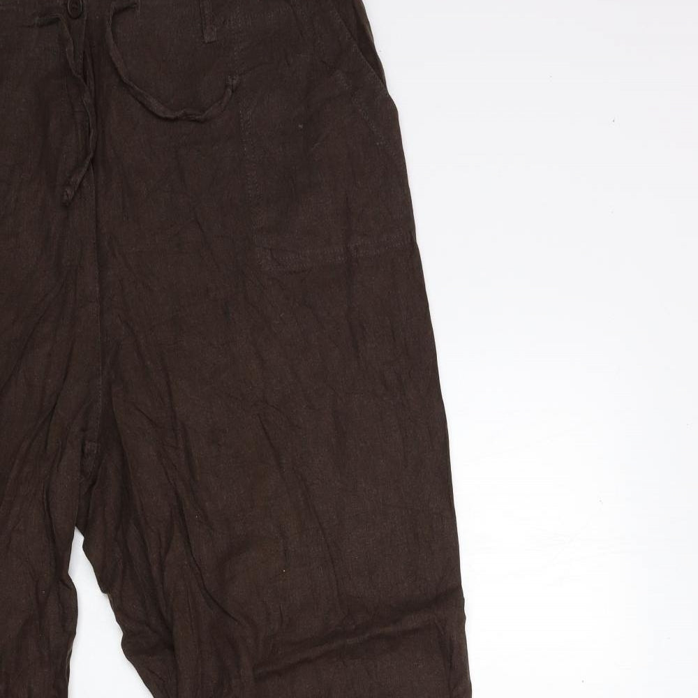 BRATY Womens Brown   Trousers  Size 3XL L26 in