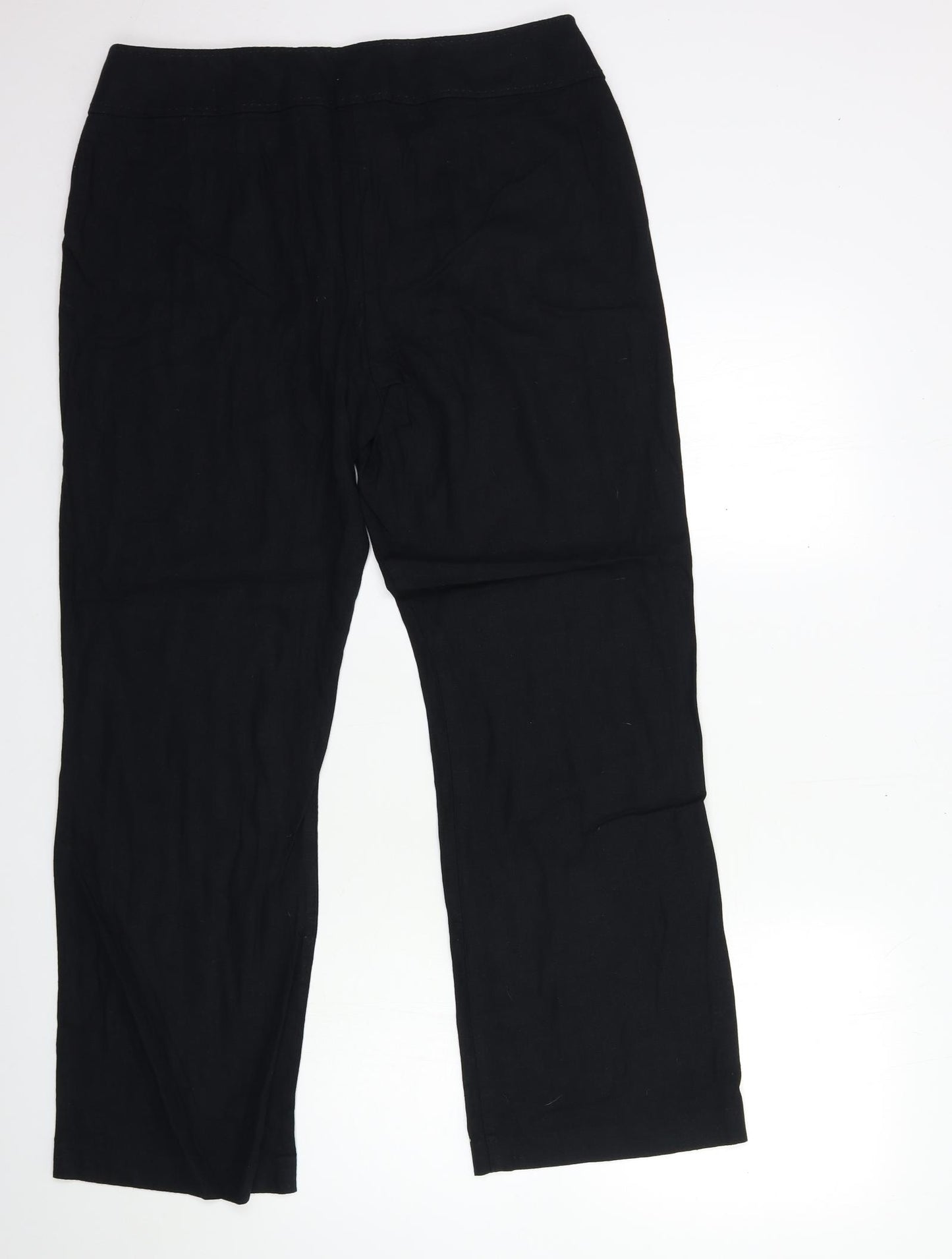 Marks and Spencer Womens Black   Trousers  Size 32 in L29 in