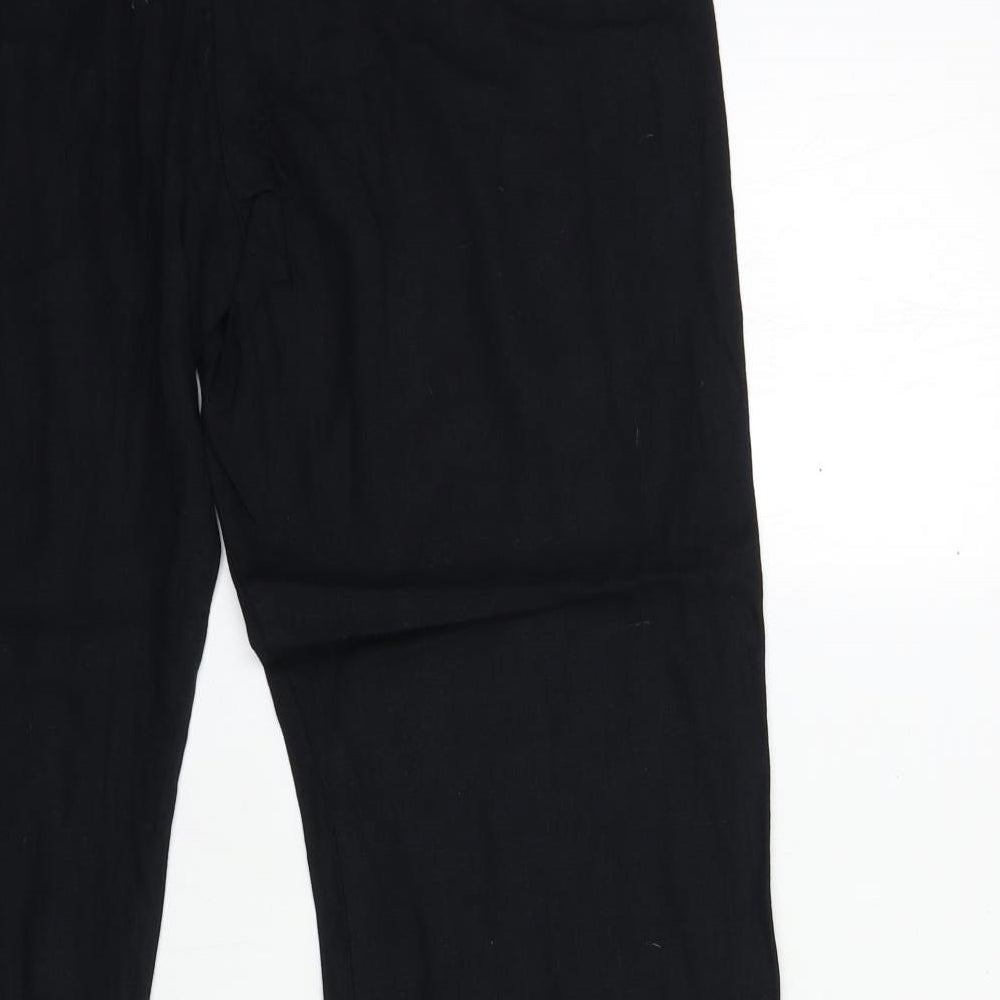 Marks and Spencer Womens Black   Trousers  Size 32 in L29 in