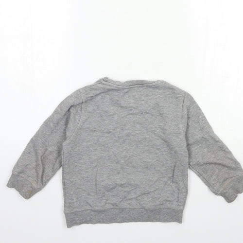 Zara Boys Grey   Pullover Jumper Size 4 Years