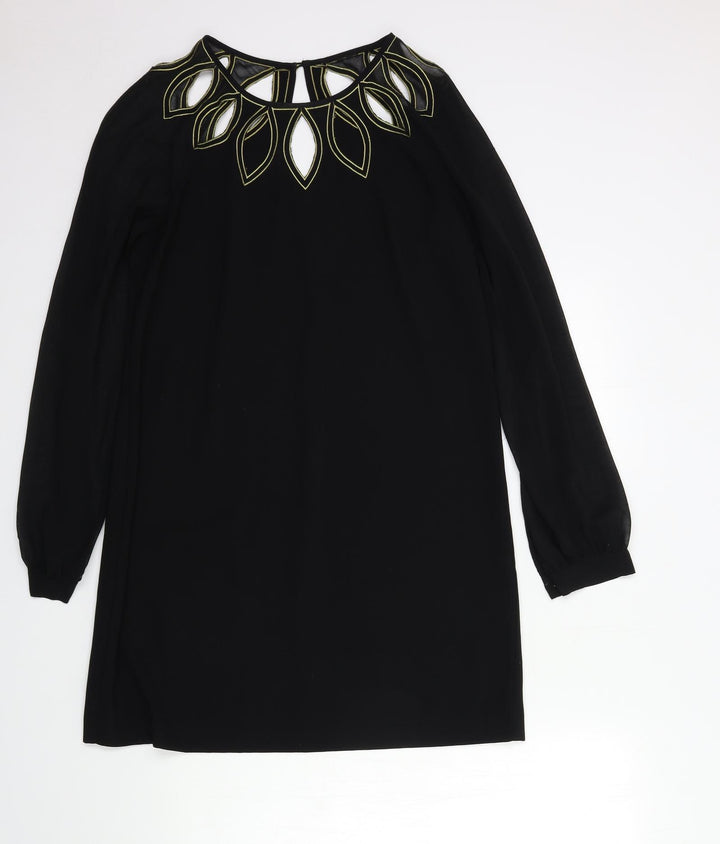 Warehouse Womens Black   A-Line  Size 12