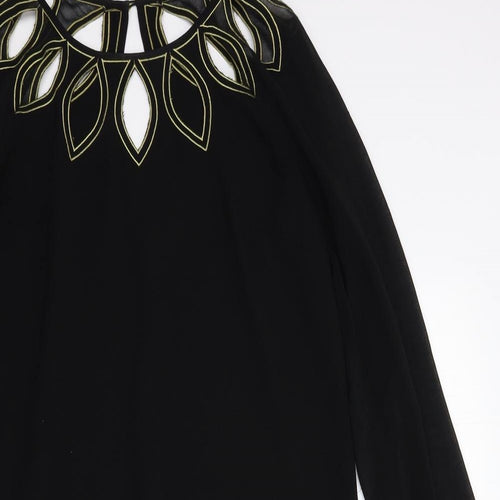 Warehouse Womens Black   A-Line  Size 12