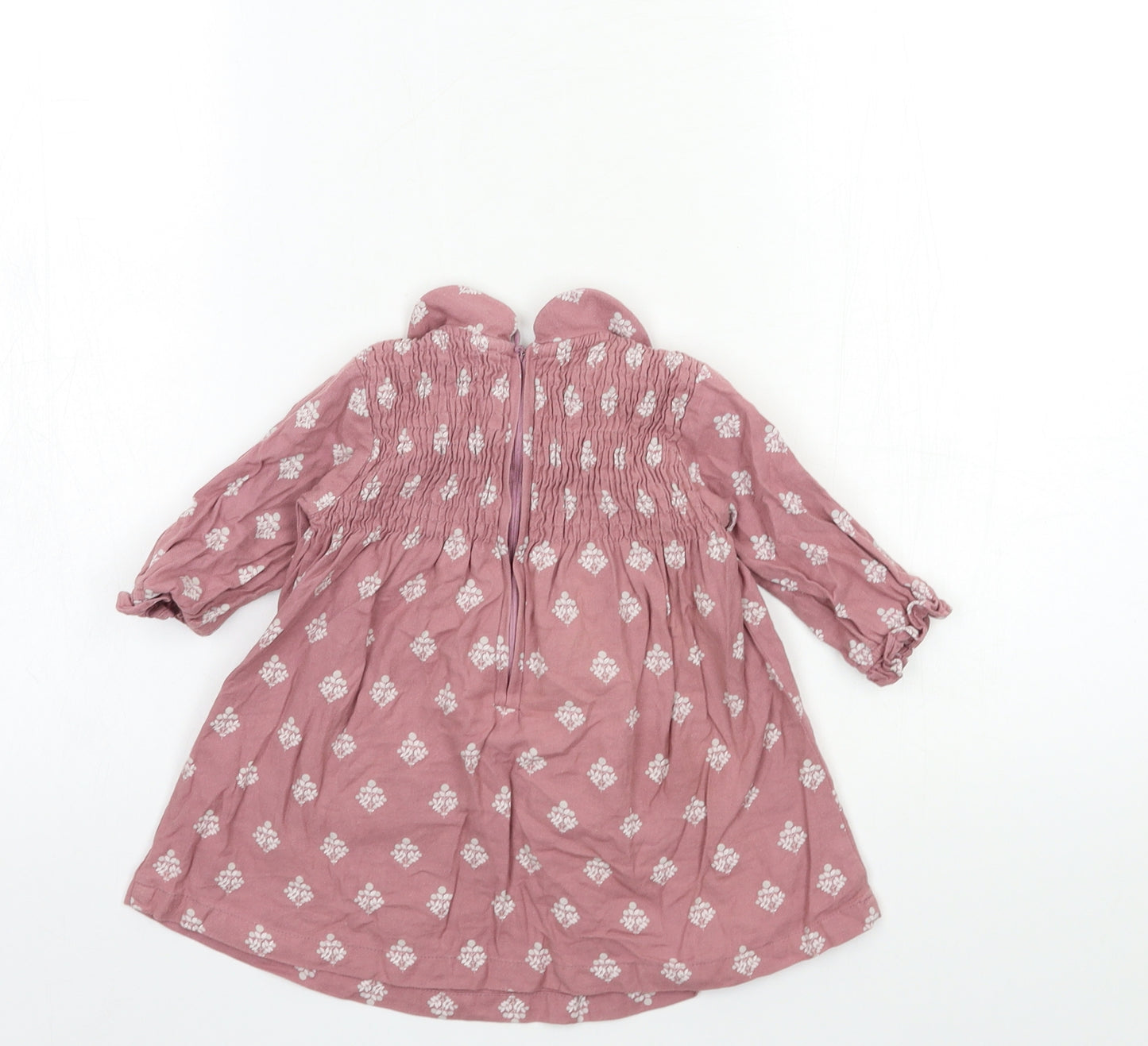 Pigeon Baby Purple Floral  A-Line  Size 3-6 Months