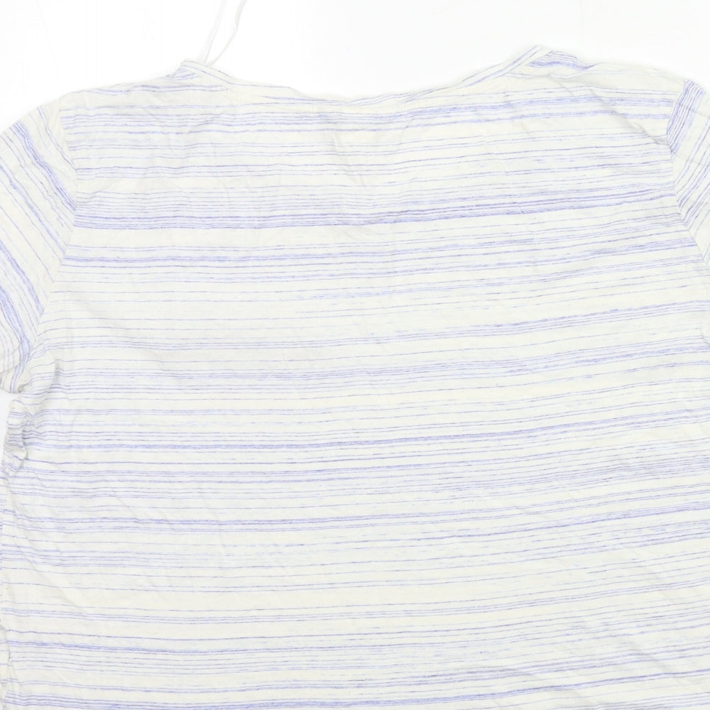 H&M Womens Blue   Basic T-Shirt Size L
