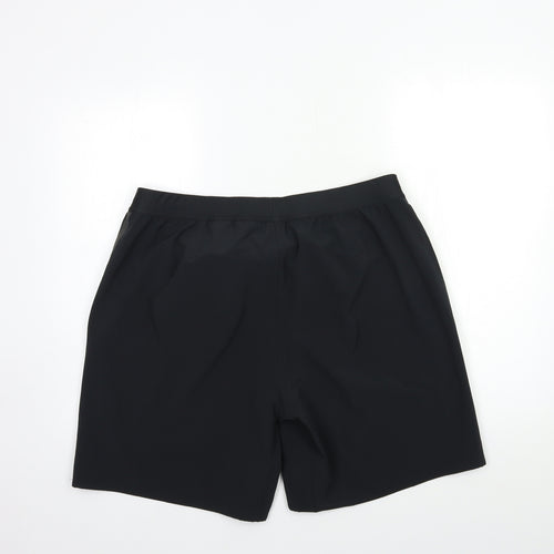 Reebok Mens Black   Sweat Shorts Size XL - Crossfit