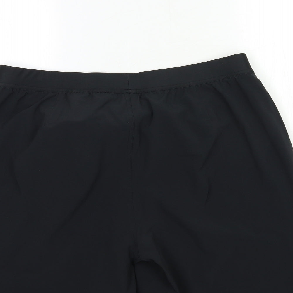Reebok Mens Black   Sweat Shorts Size XL - Crossfit