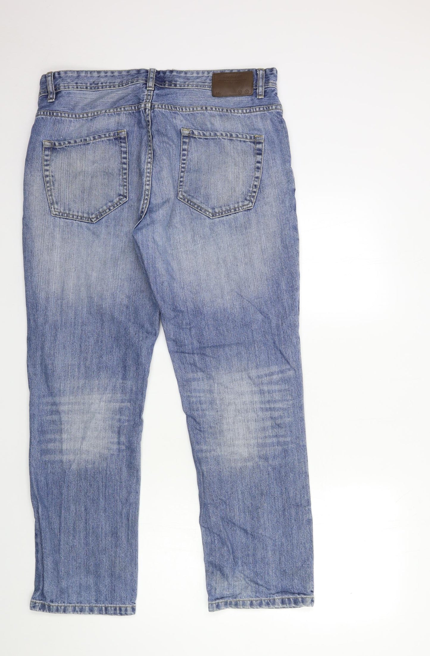 TU Mens Blue  Denim Straight Jeans Size 36 in L30 in
