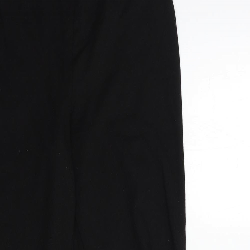 F&F Womens Black   Trousers  Size 10 L29 in