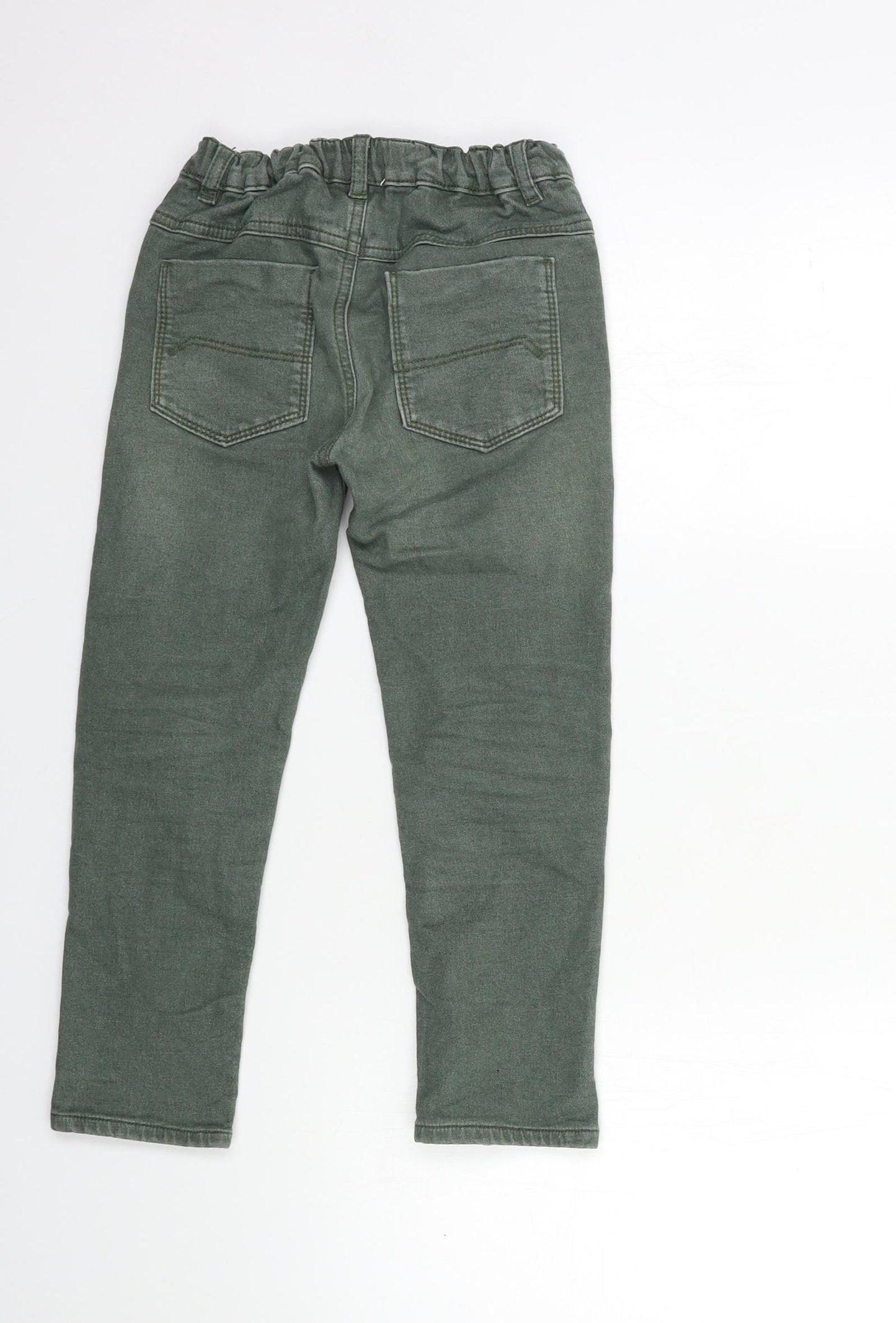 NEXT Boys Green  Denim Skinny Jeans Size 6-7 Years