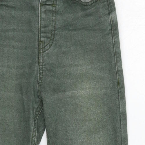 NEXT Boys Green  Denim Skinny Jeans Size 6-7 Years