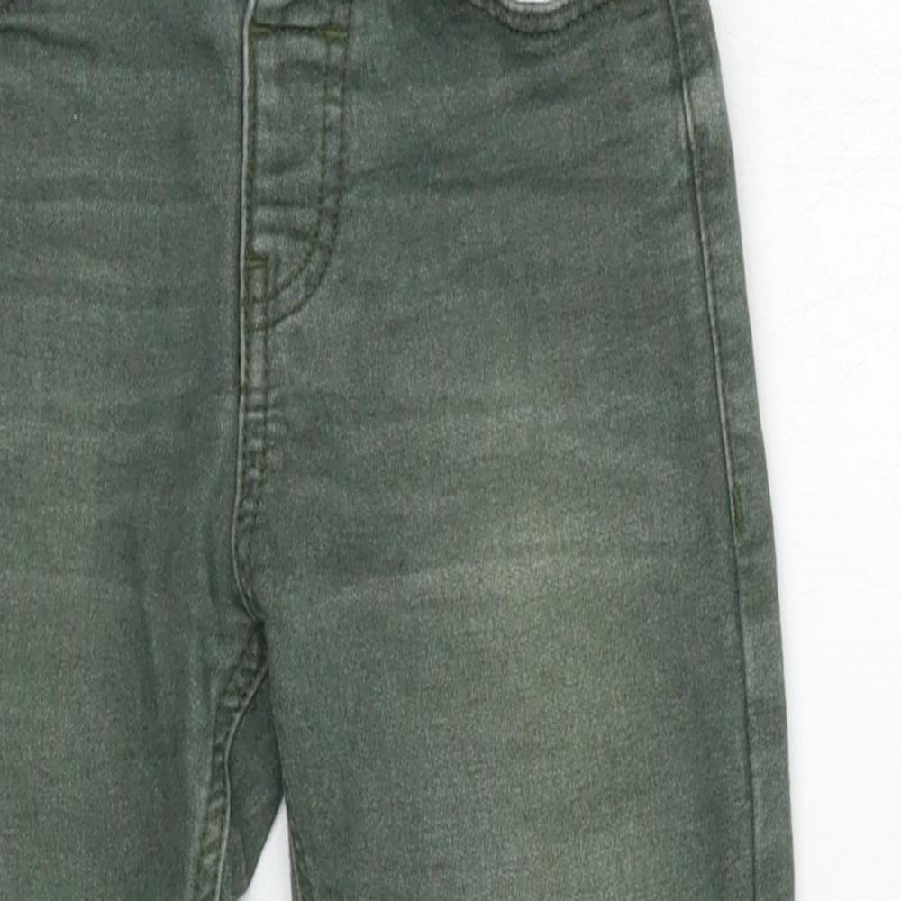 NEXT Boys Green  Denim Skinny Jeans Size 6-7 Years