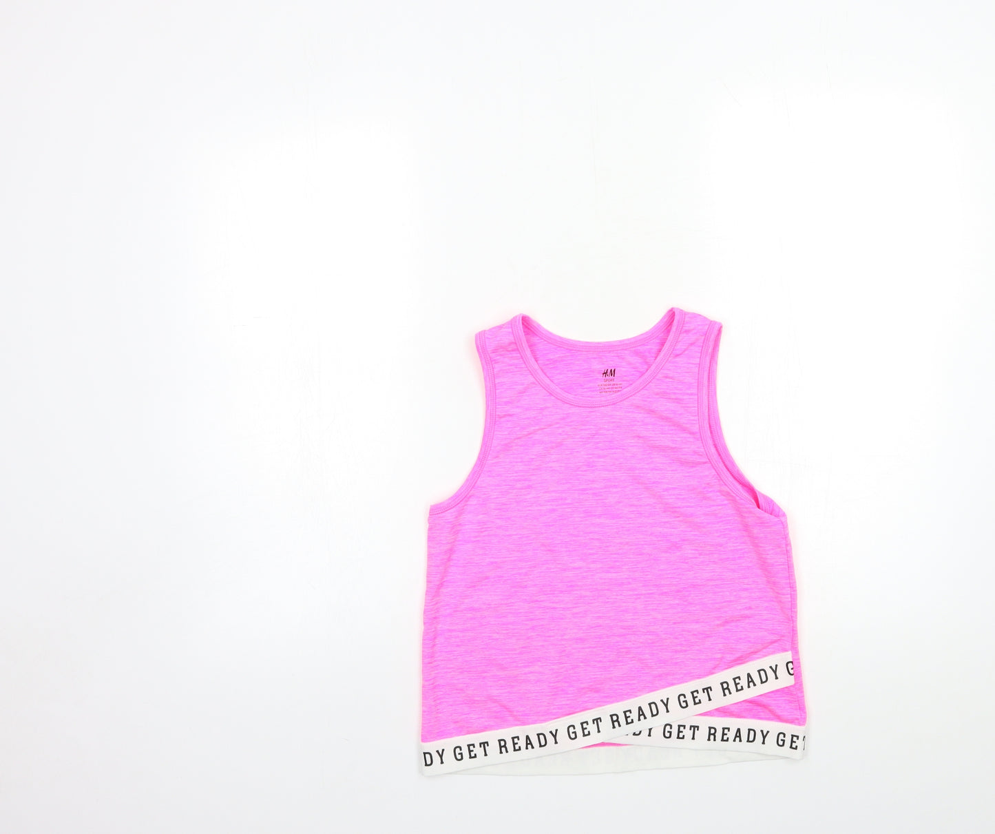 H&M Girls Pink   Basic Tank Size 13 Years