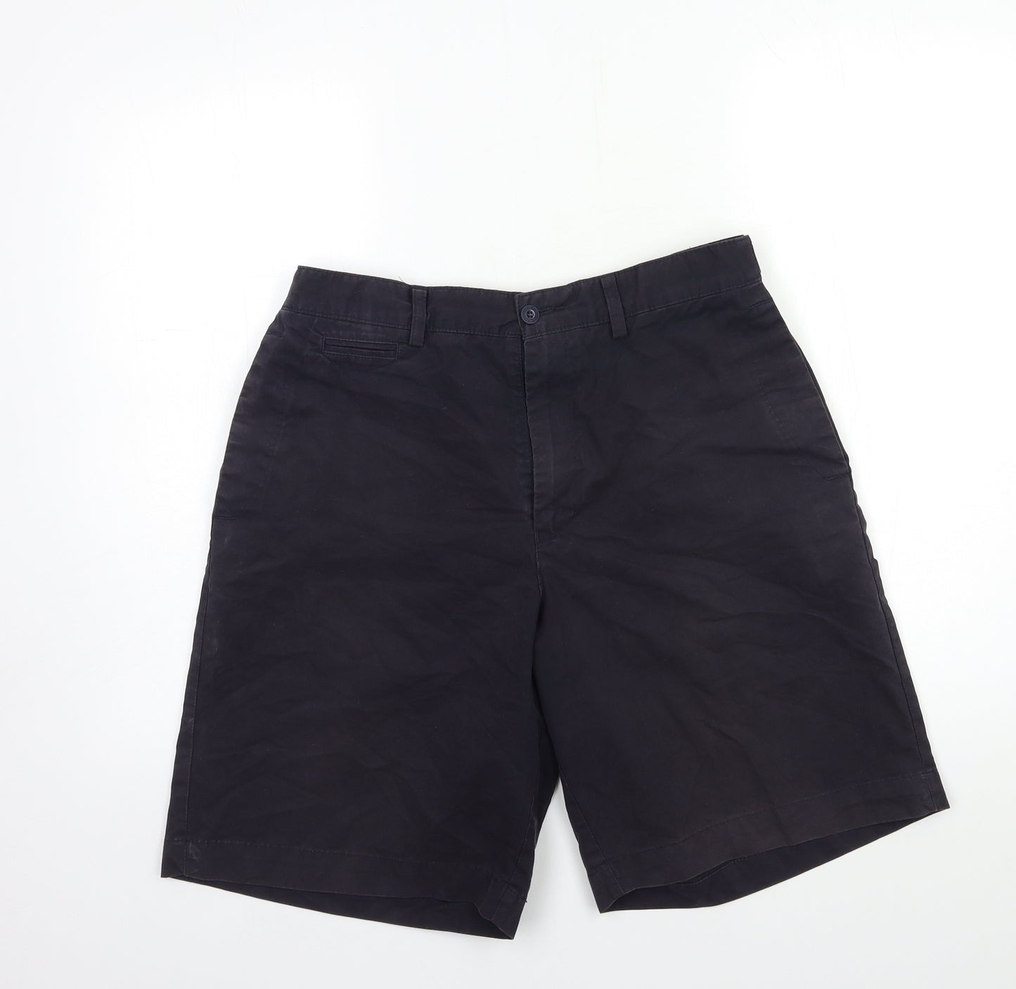 Marks and Spencer Mens Blue   Cargo Shorts Size 32 in