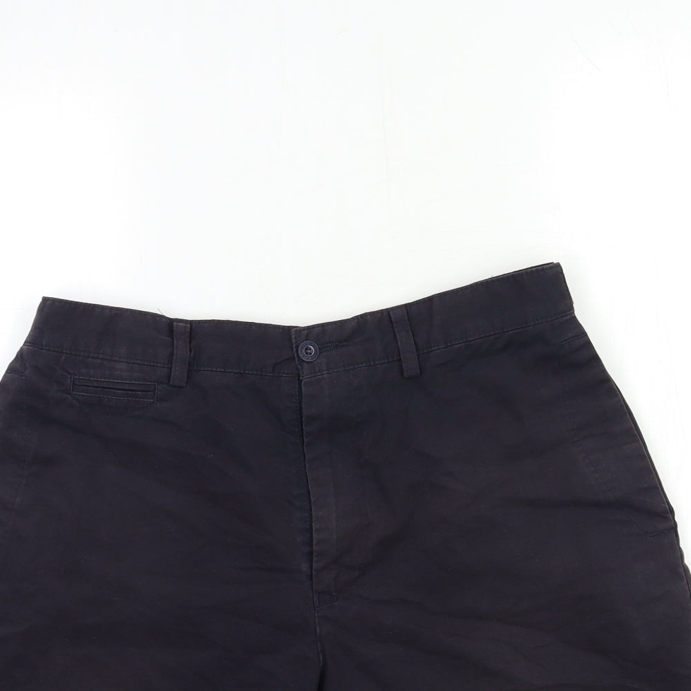 Marks and Spencer Mens Blue   Cargo Shorts Size 32 in