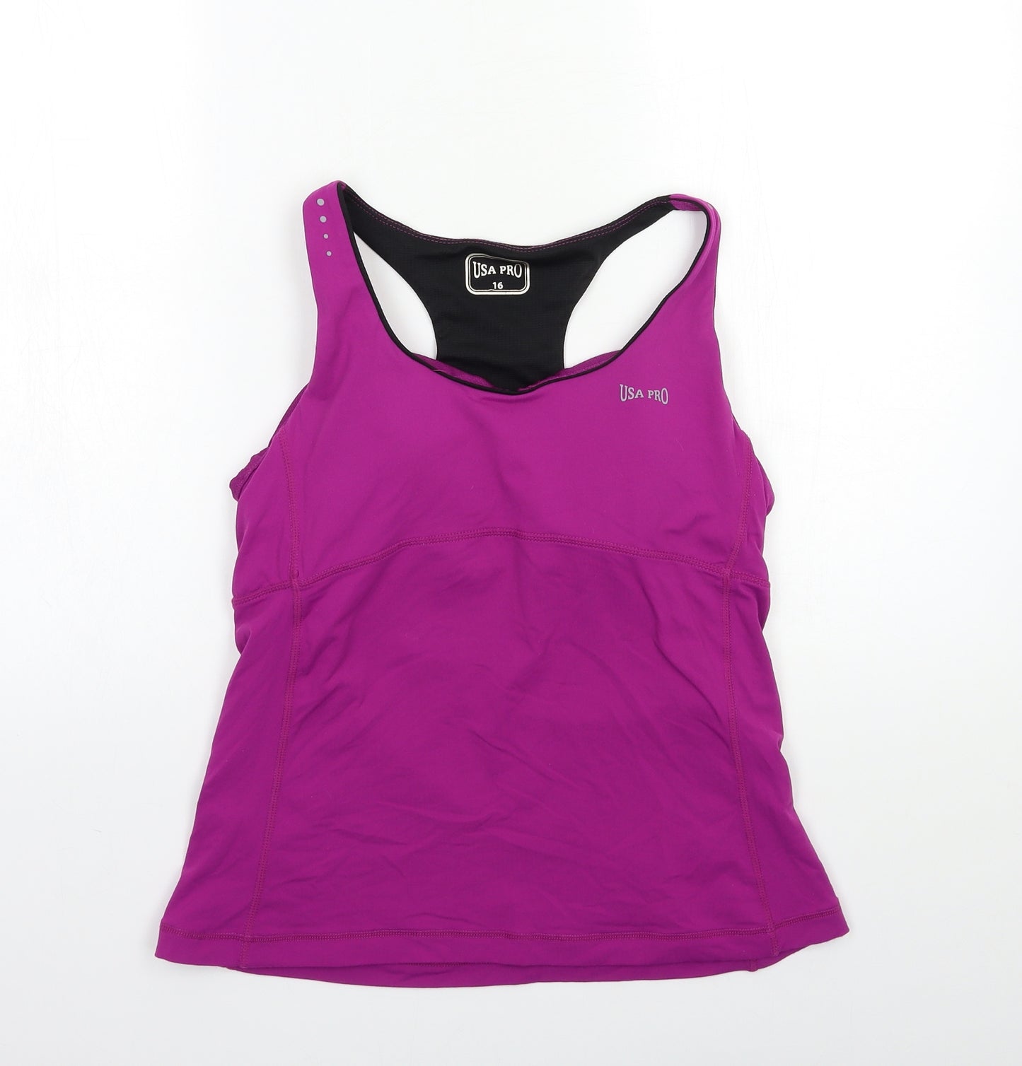 USA Pro Womens Purple   Basic Casual Size 16
