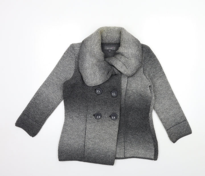 Per Una Womens Grey Jacket Coatigan Size 12
