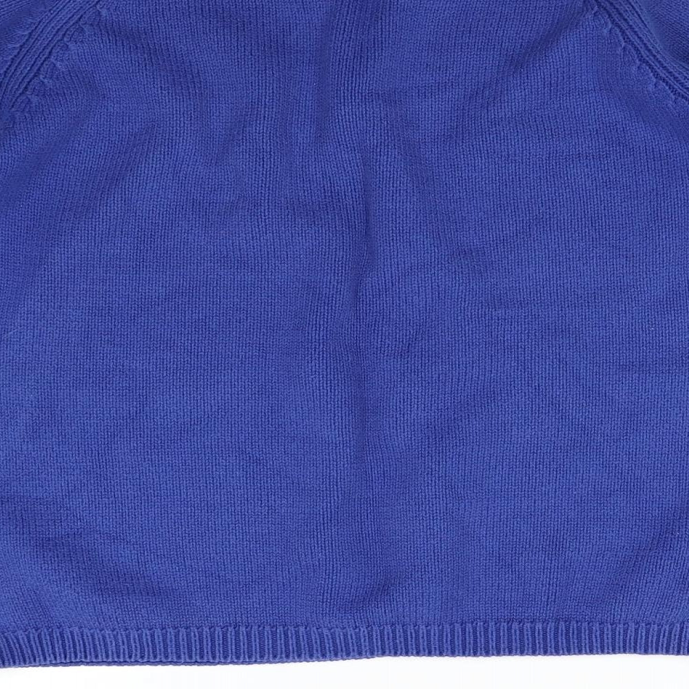 Isle Mens Blue  Knit Pullover Jumper Size M